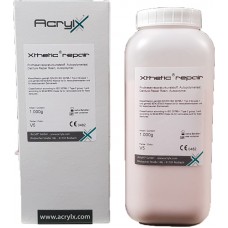 AcrylX Xthetic REPAIR Selfcure (Cold Cure) Powder & Liquid COMBO PACKS - Shade V5 Pink Veined - 1kg, 3kg, 5kg, 8kg